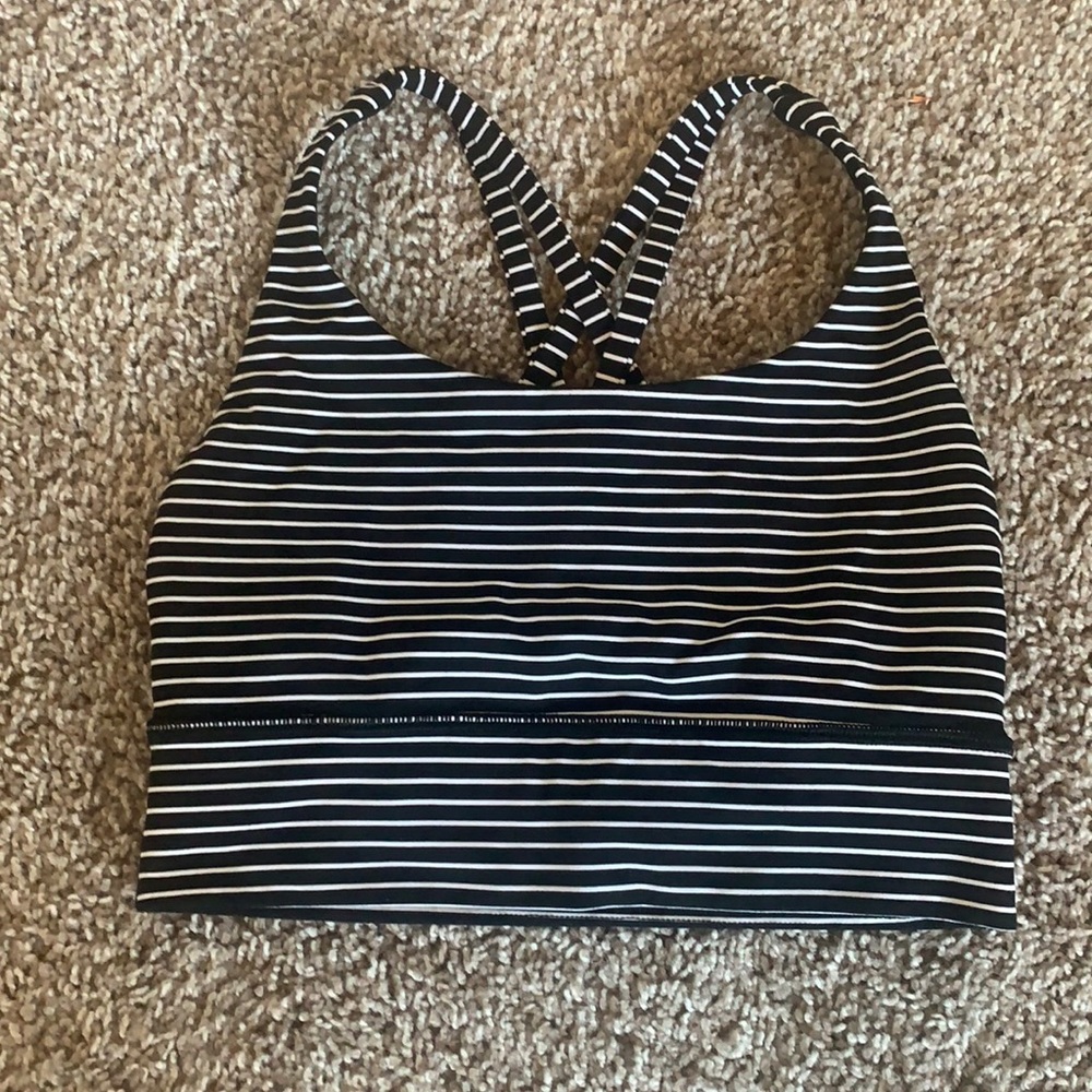 Lululemon longline energy bra size 4